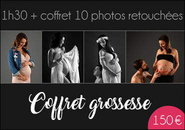 Coffret photo cadeau de grossesse à Lyon